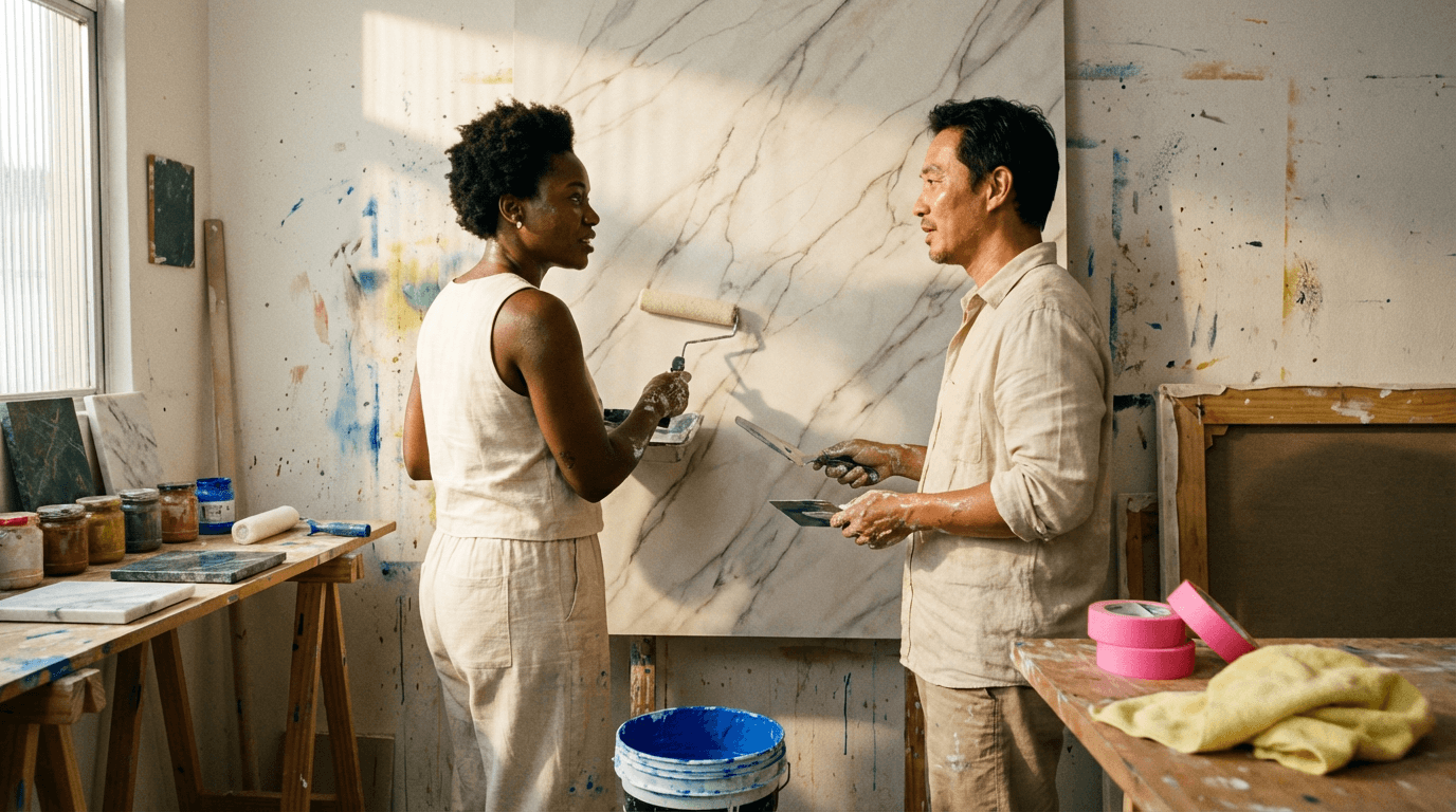 Curso de Efeito Mármore