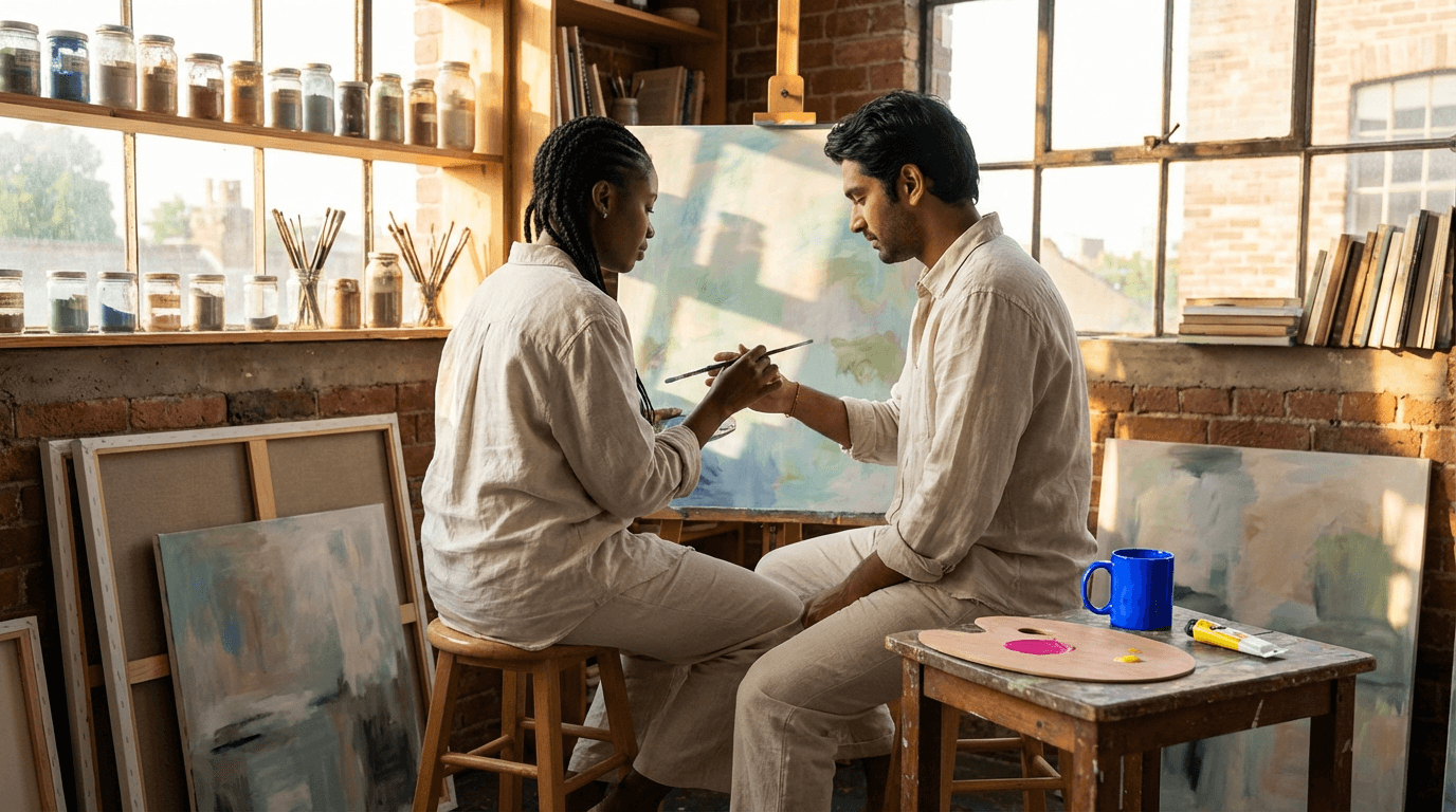 វគ្គសិក្សាគំនូរសុខុមាលភាពនៅកន្លែងធ្វើការ