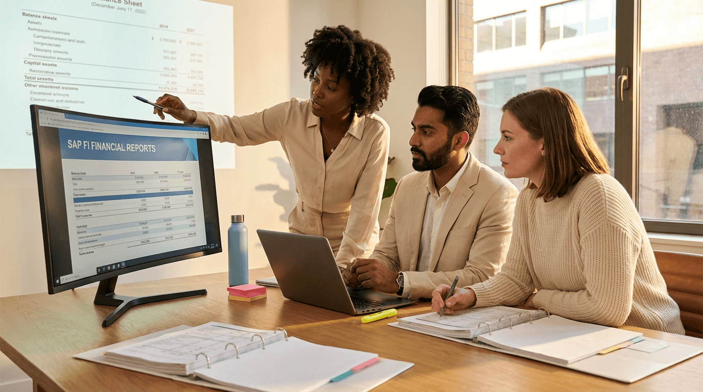 קורס הכשרה ב-SAP FI (חשבונאות פיננסית)