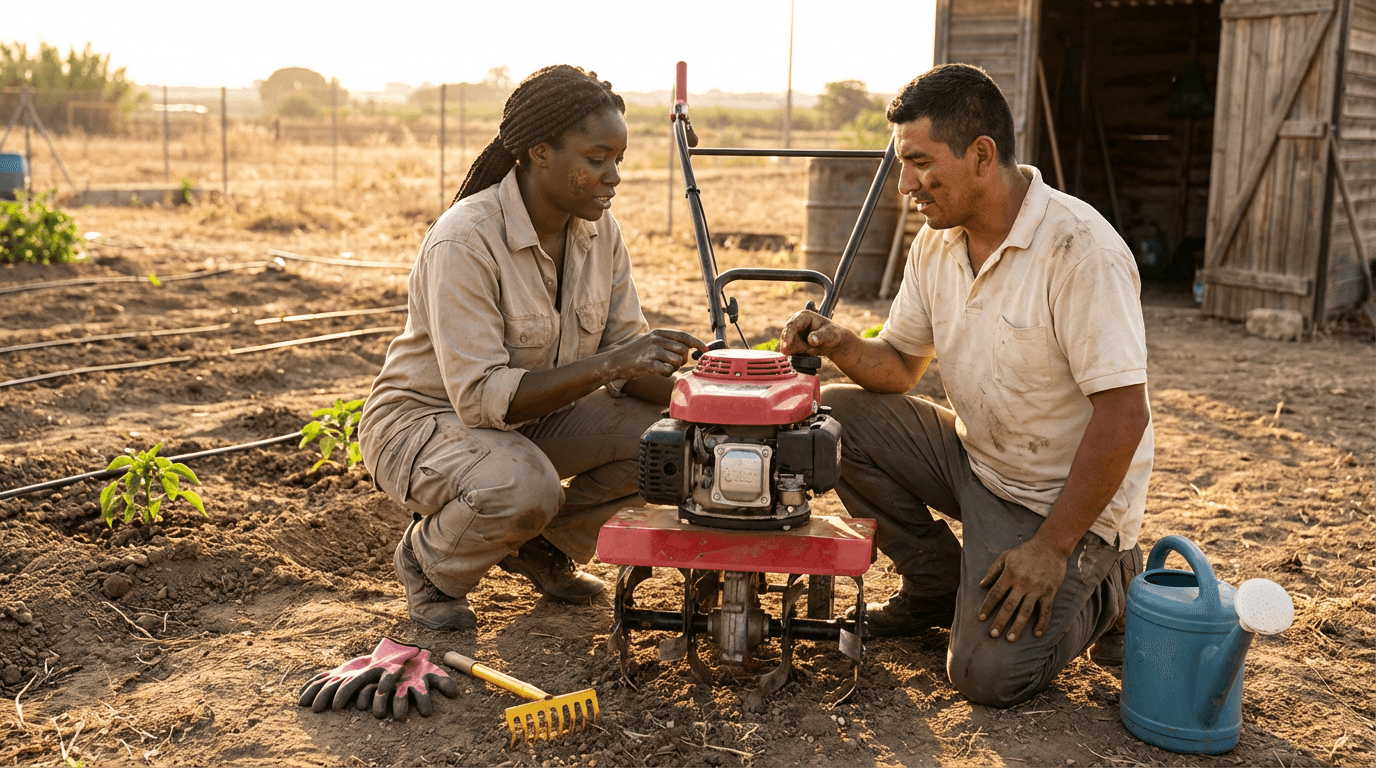 small agricultural machinery training