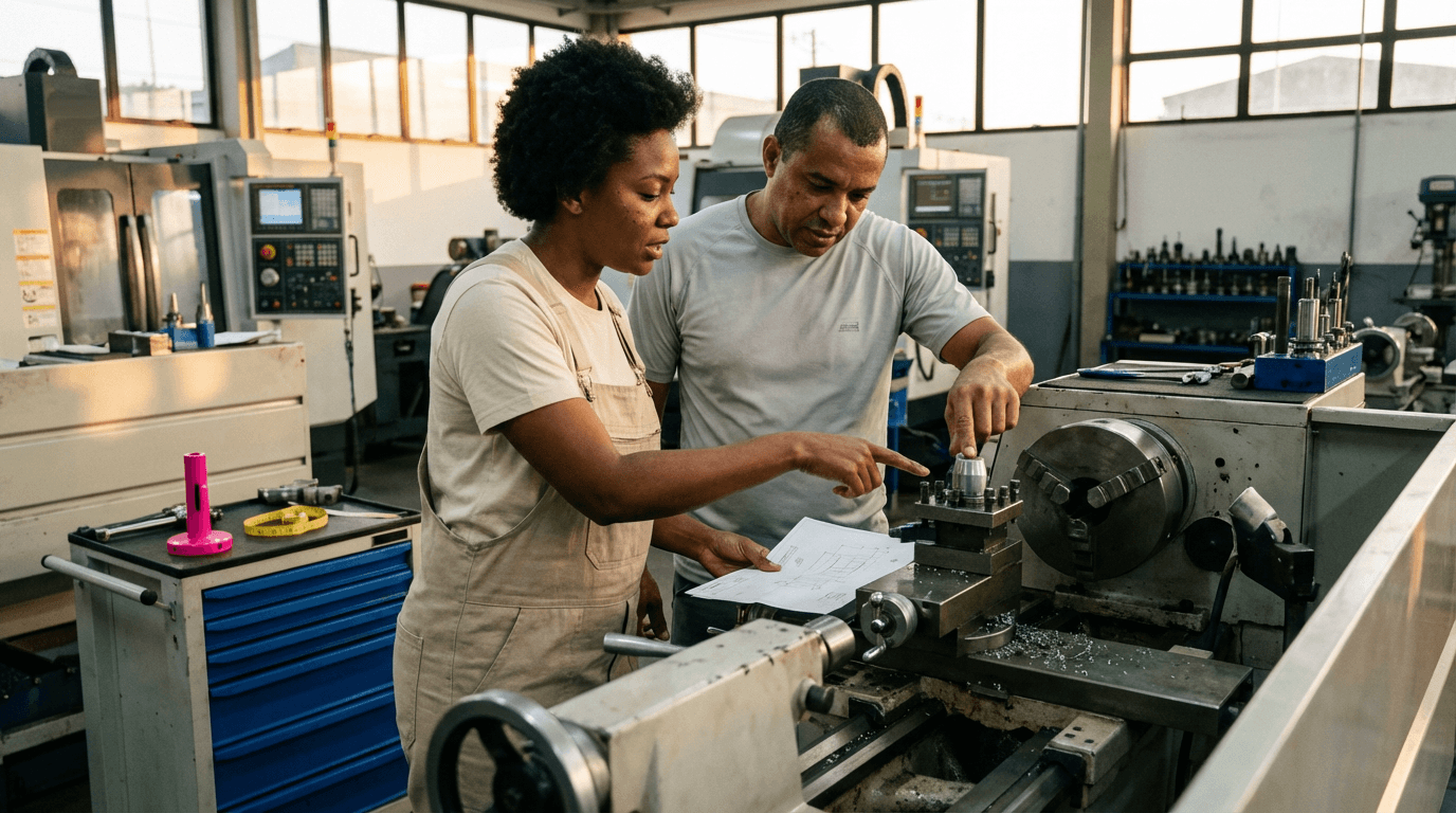 Curso de Coordenador de Usinagem