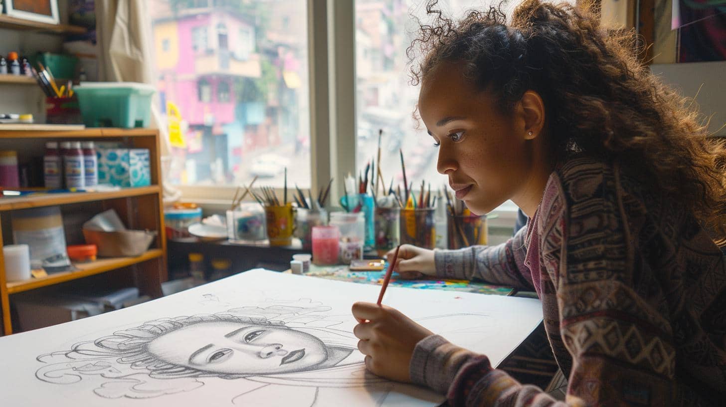 Curso de Retrato Realista a Lápis com Profundidade e Personalidade