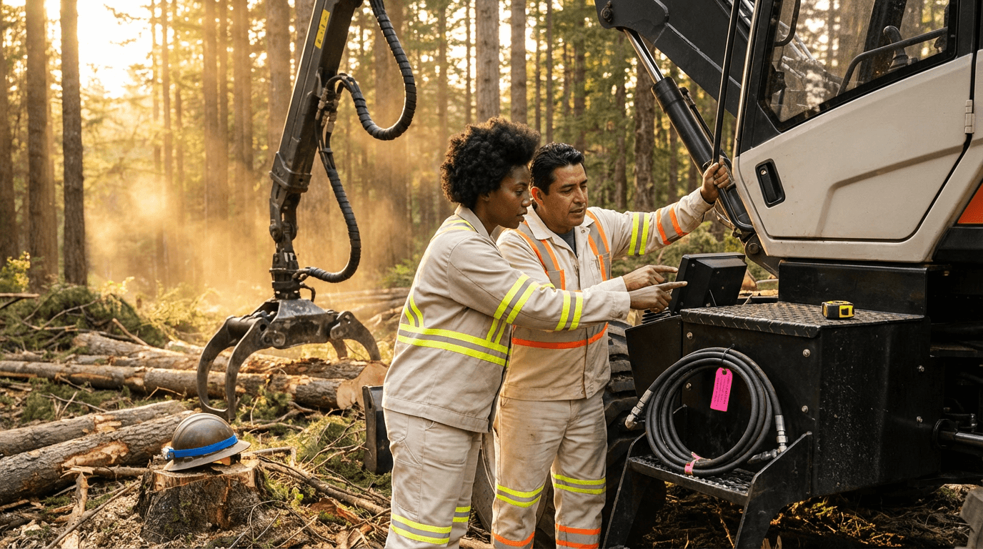 curso de maquinaria forestal