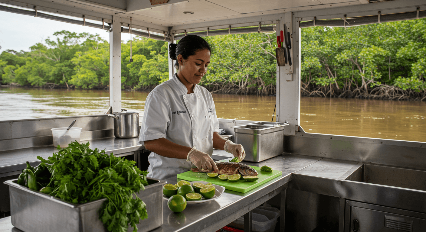 Curso de Planeamento de Menus Saudáveis e Sustentáveis para Embarcações Fluviais