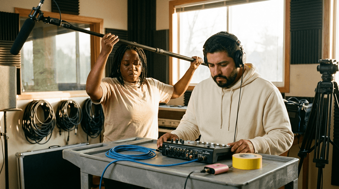 การฝึกอบรมช่างบันทึกเสียง