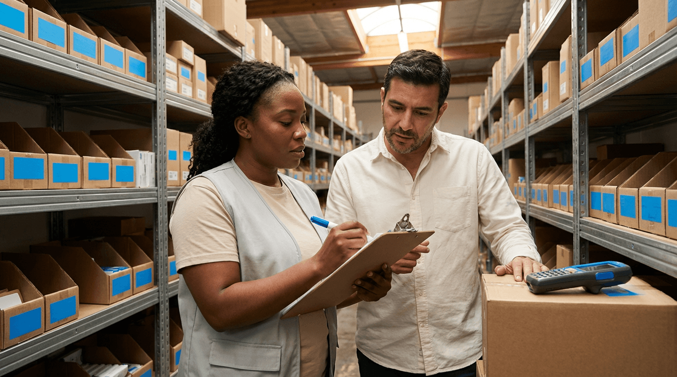 Curso de Auxiliar de Estoque