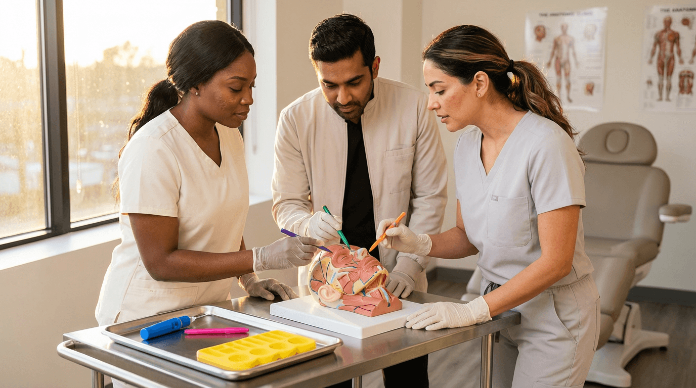 Facial Compartments Anatomy Course