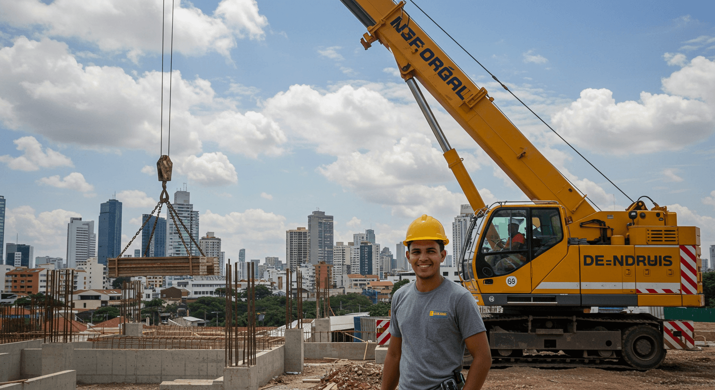 Curso de Operador de Grua Pluma