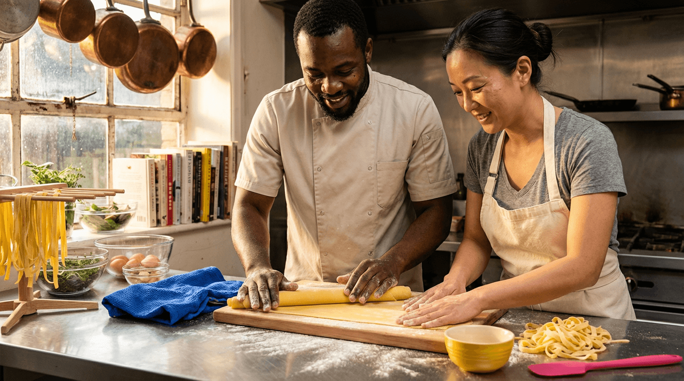新鮮義大利麵料理課程