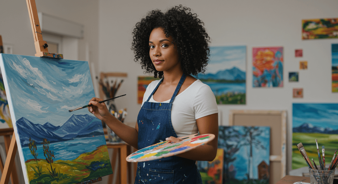 Curso de Dominio de la Pintura Acrílica