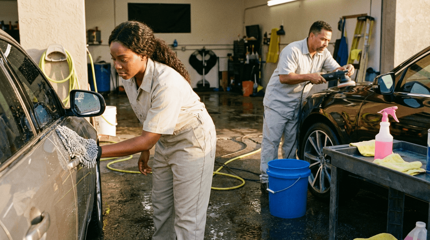 Curso de Lavar Carros