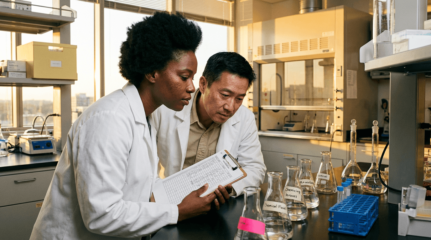 Curso de Coordenador de Laboratório Químico