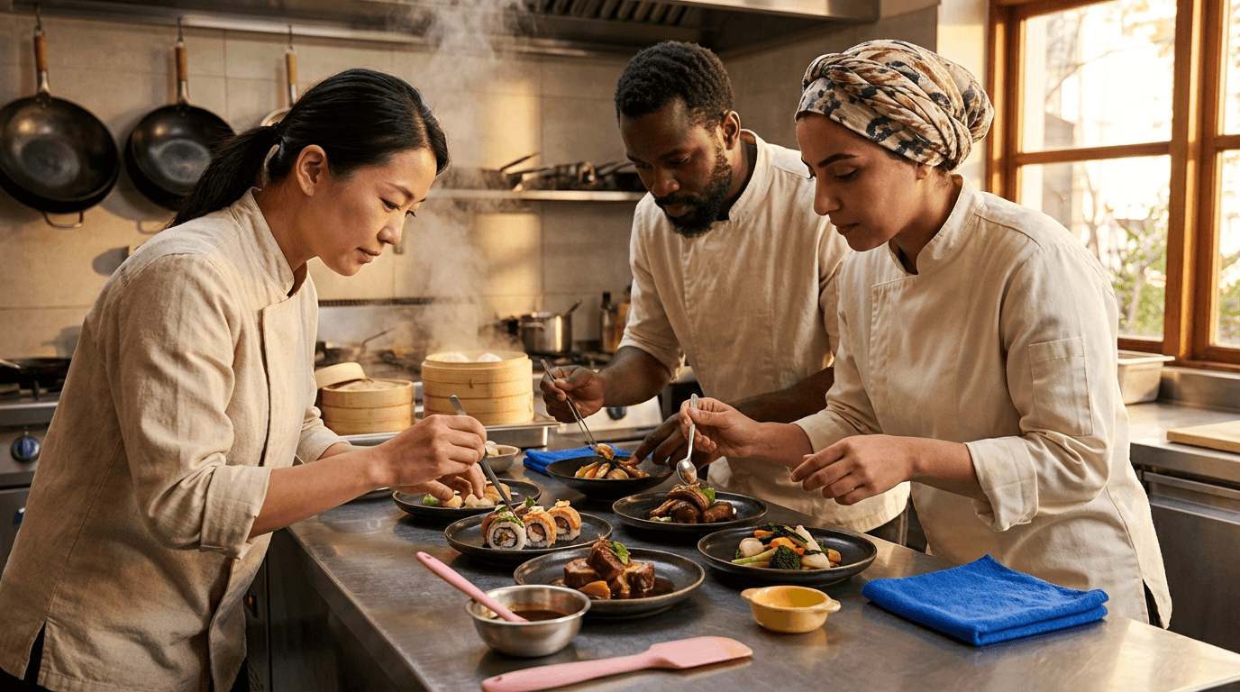 Curso de cocina asiática