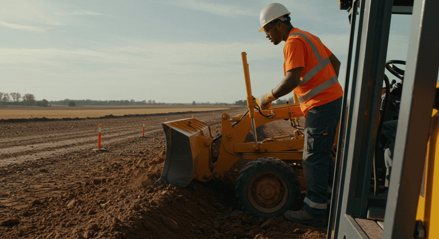 Curso de Planejamento e execução de terraplenagem para pequenas obras