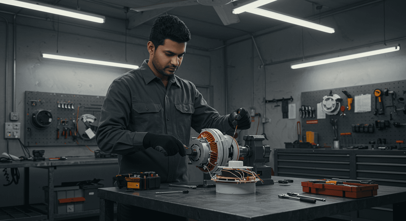 Curso de Técnico em ventiladores: manutenção, diagnóstico, reparo e gestão de atendimento