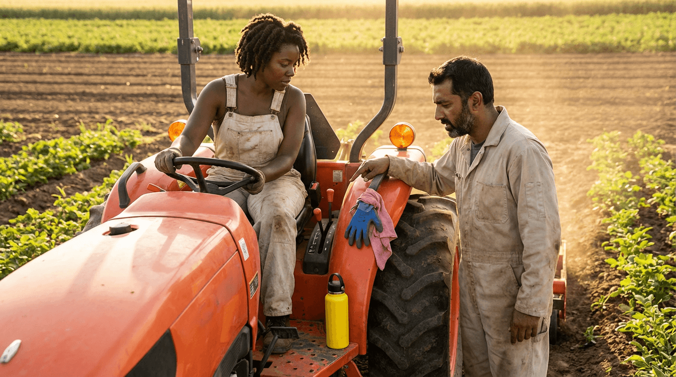 agricultural tractor driver training