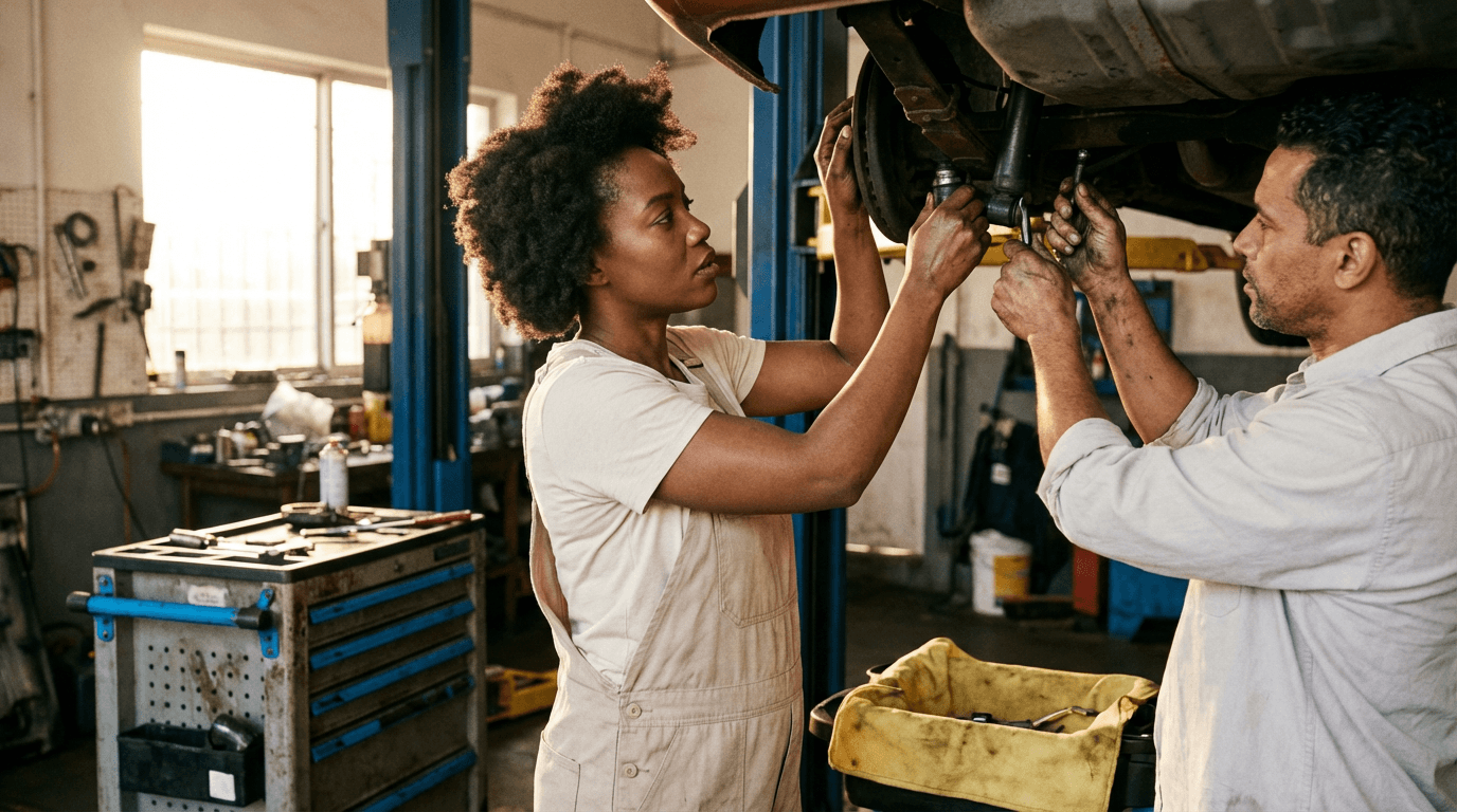 Curso de Ajustador Mecânico Automotivo