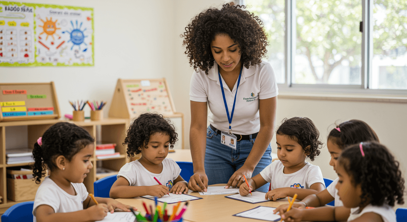 Curso de Apoio Pedagógico no Ensino Fundamental