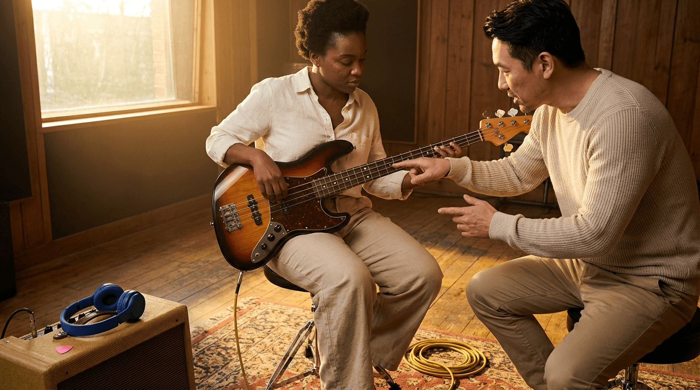 5-string Bass Guitar Course