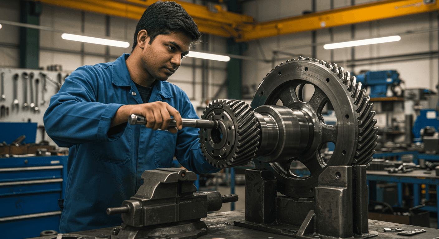 Curso de Fundamentos Essenciais para Mecânica Básica Industrial