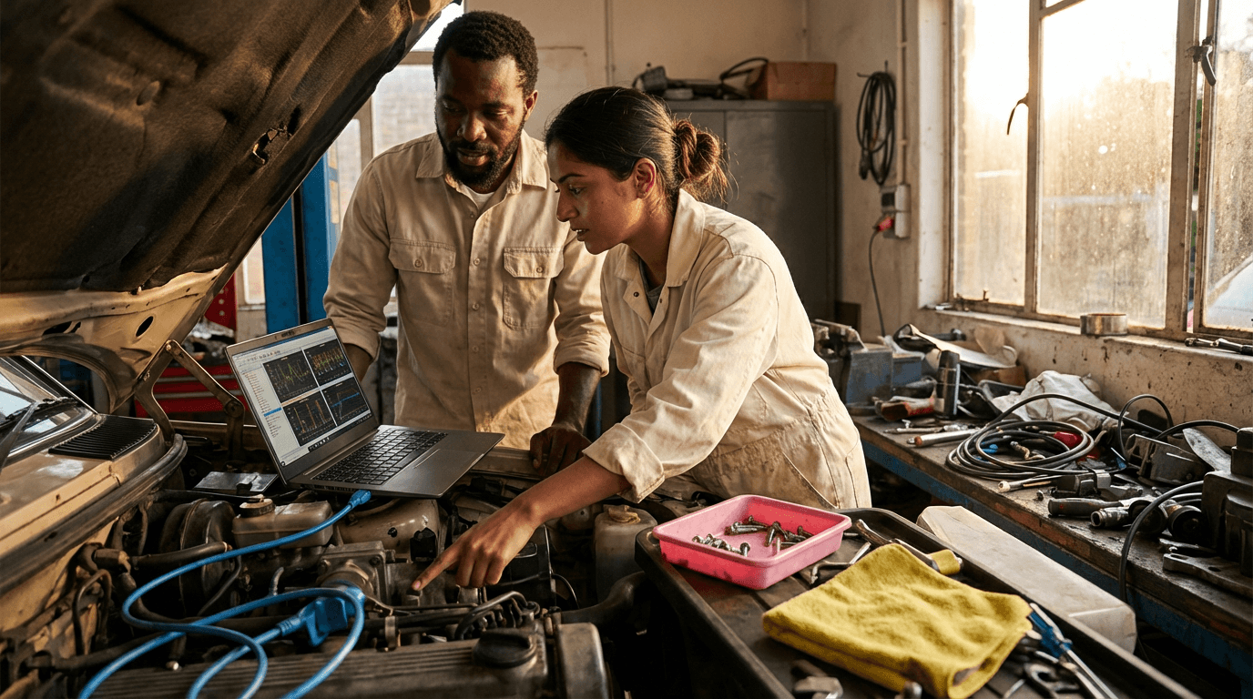 Engine mapping training