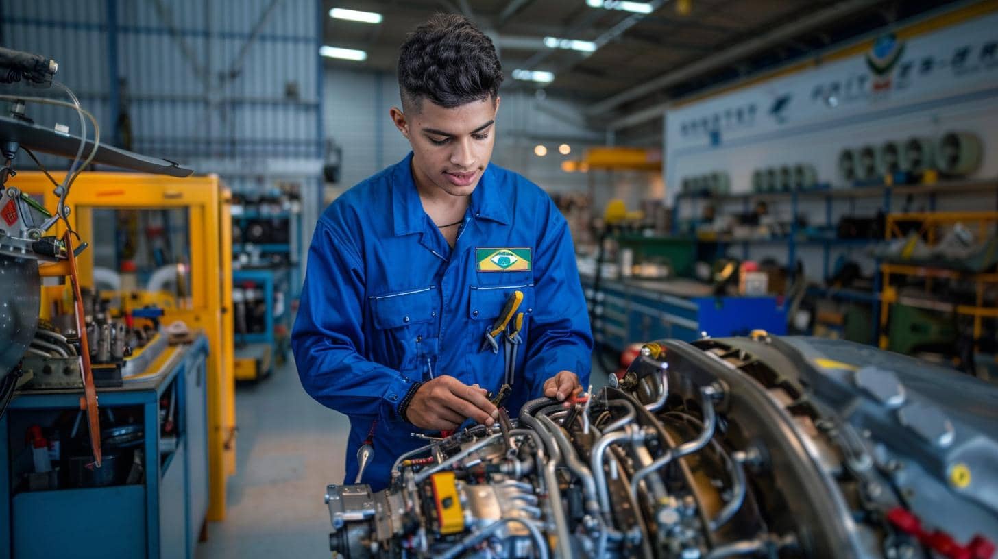 Curso de Manutenção de Motores a Jato