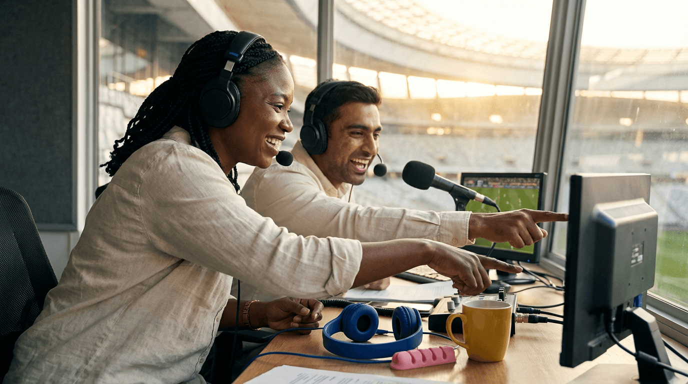 sports commentator training