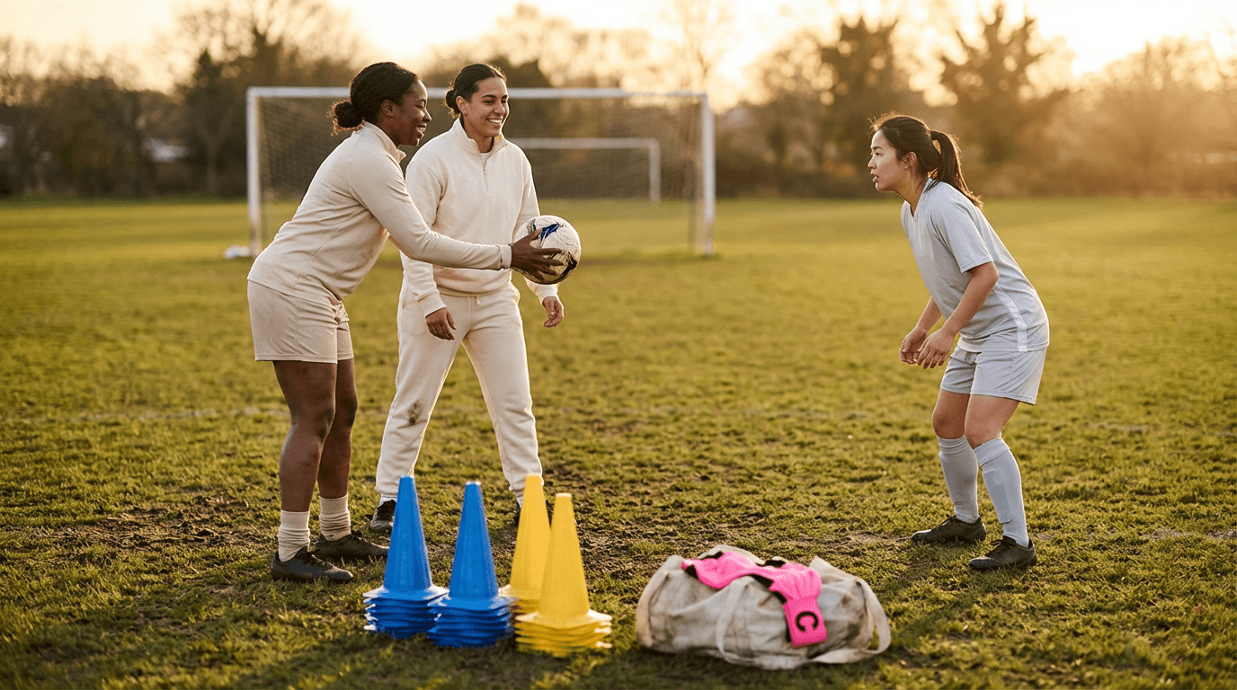 Women's Football Training