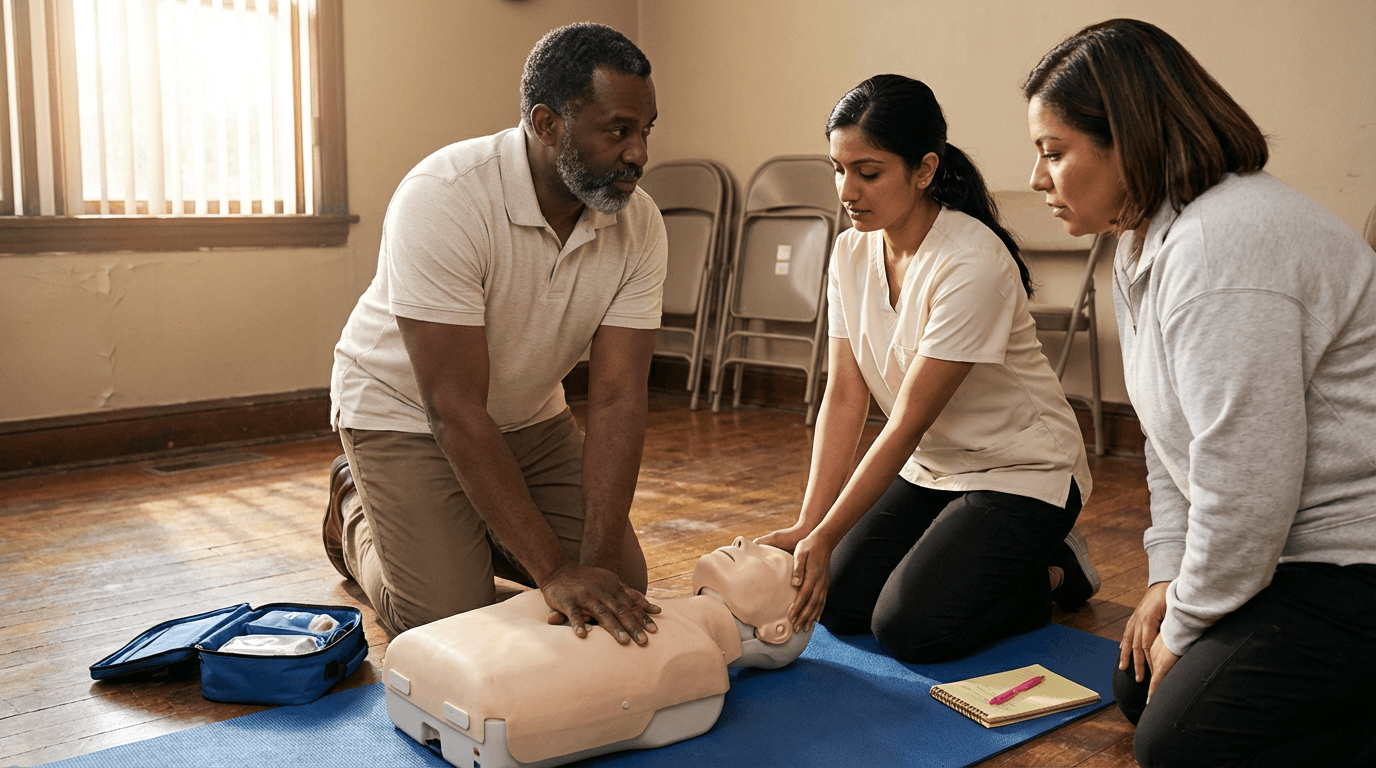 बेसिक प्राथमिक चिकित्सा प्रशिक्षण