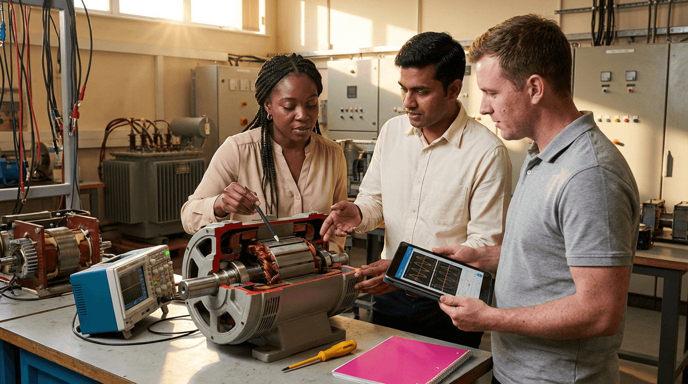 Kurz synchronních strojů