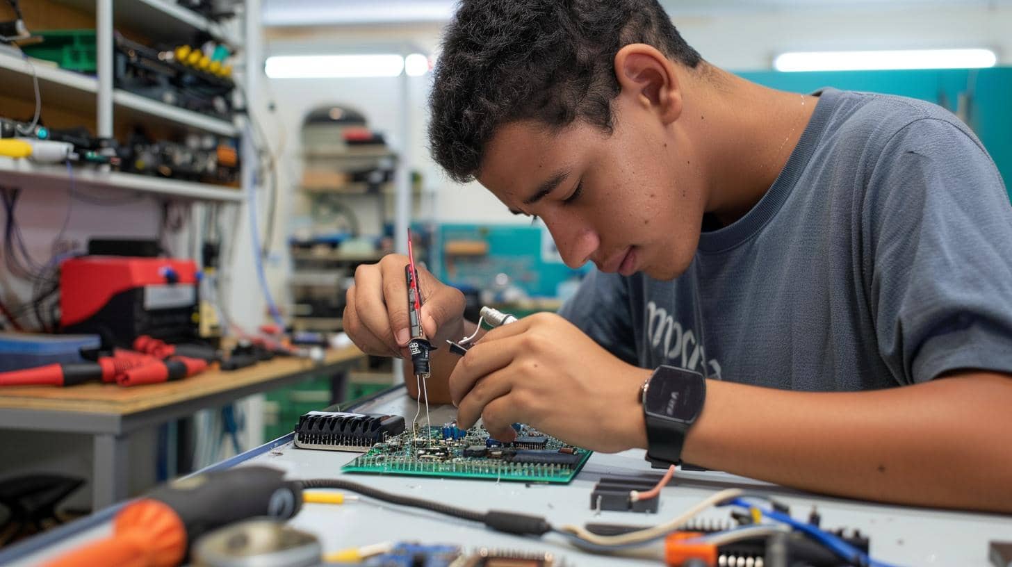 Curso de Habilidades Práticas em Conserto de Placas Eletrônicas