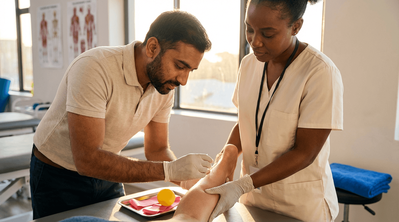 Fizioterápiás száraz tűszúrás képzés