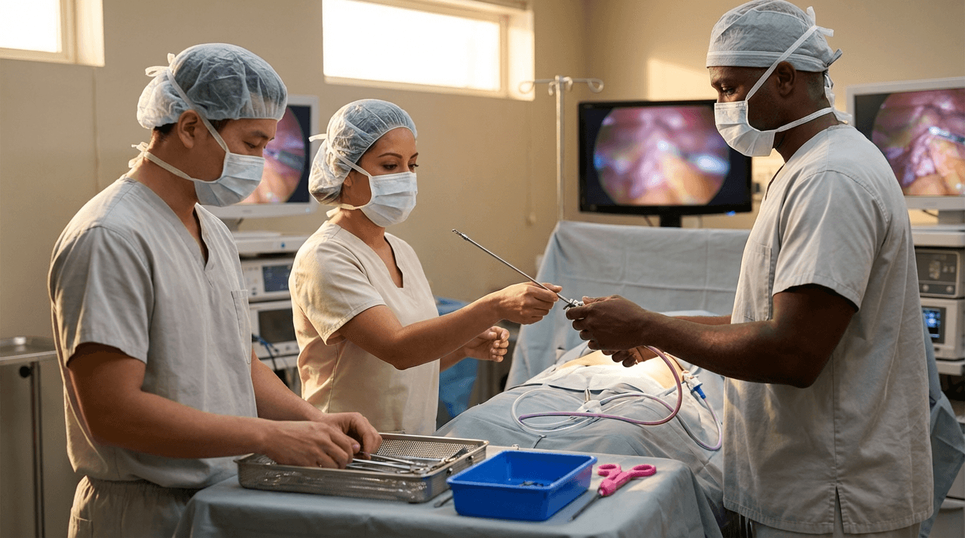 Pelatihan Instrumentasi Bedah Laparoskopi