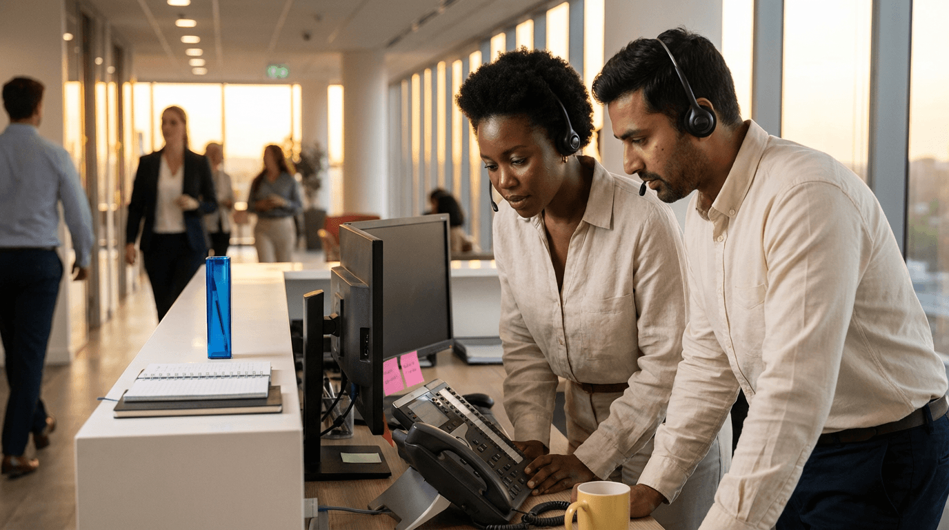 การฝึกอบรมสวิตช์บอร์ดโทรศัพท์