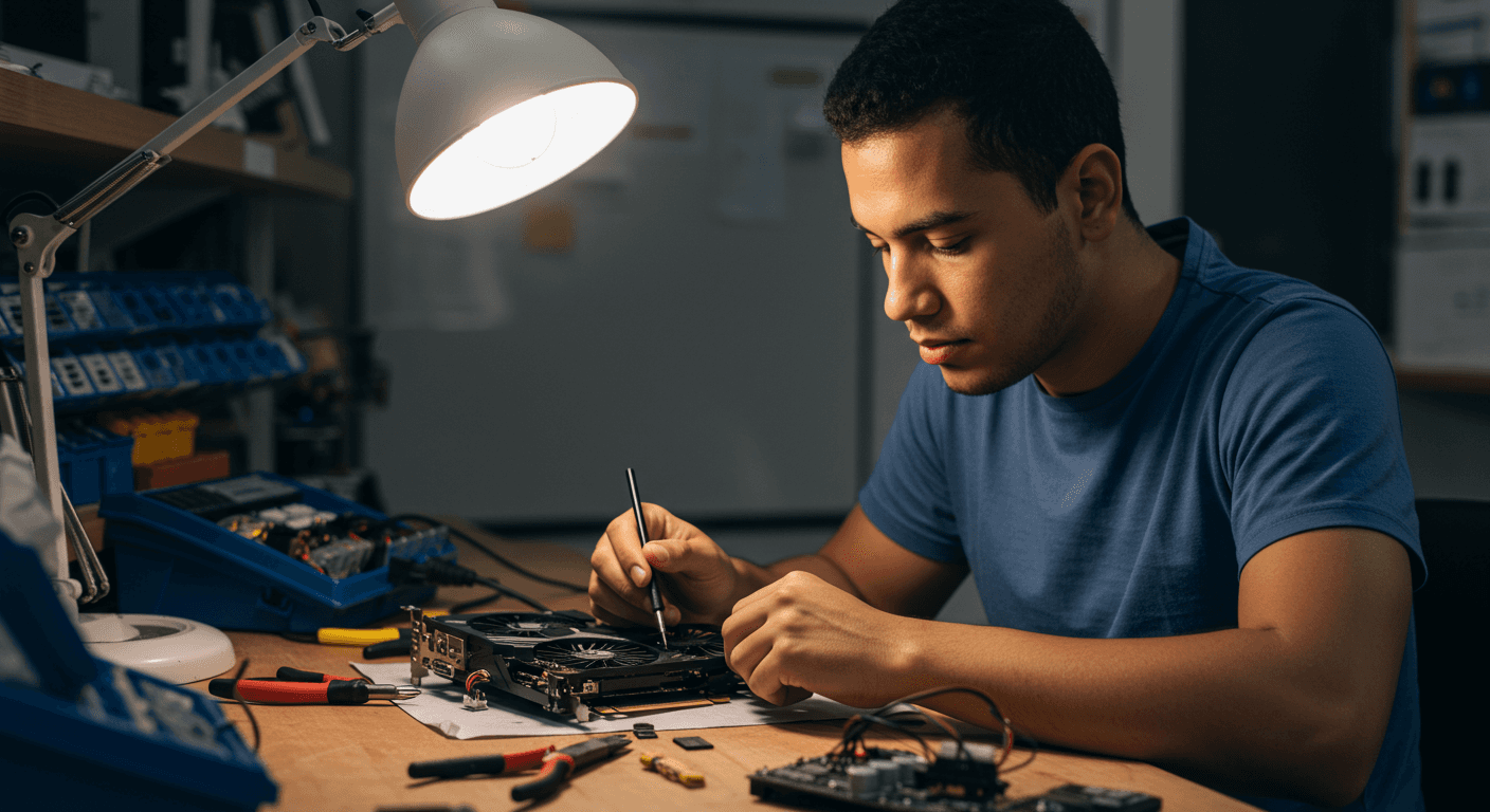 Curso de Reparo Placa de Vídeo