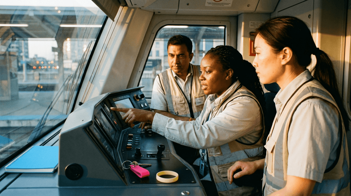 Curso de Operação de Maquinista de Metrô