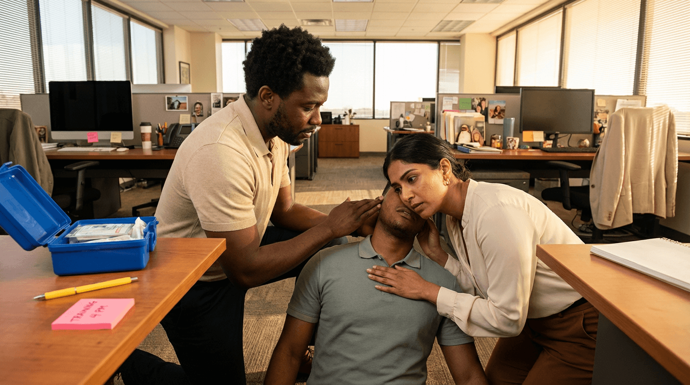 Erste-Hilfe-Kurs für Arbeitnehmer