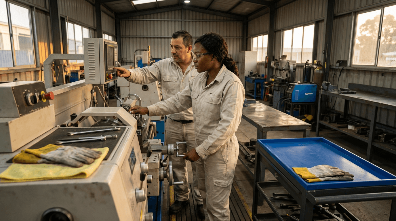 Curso de Operador de Torno Automático