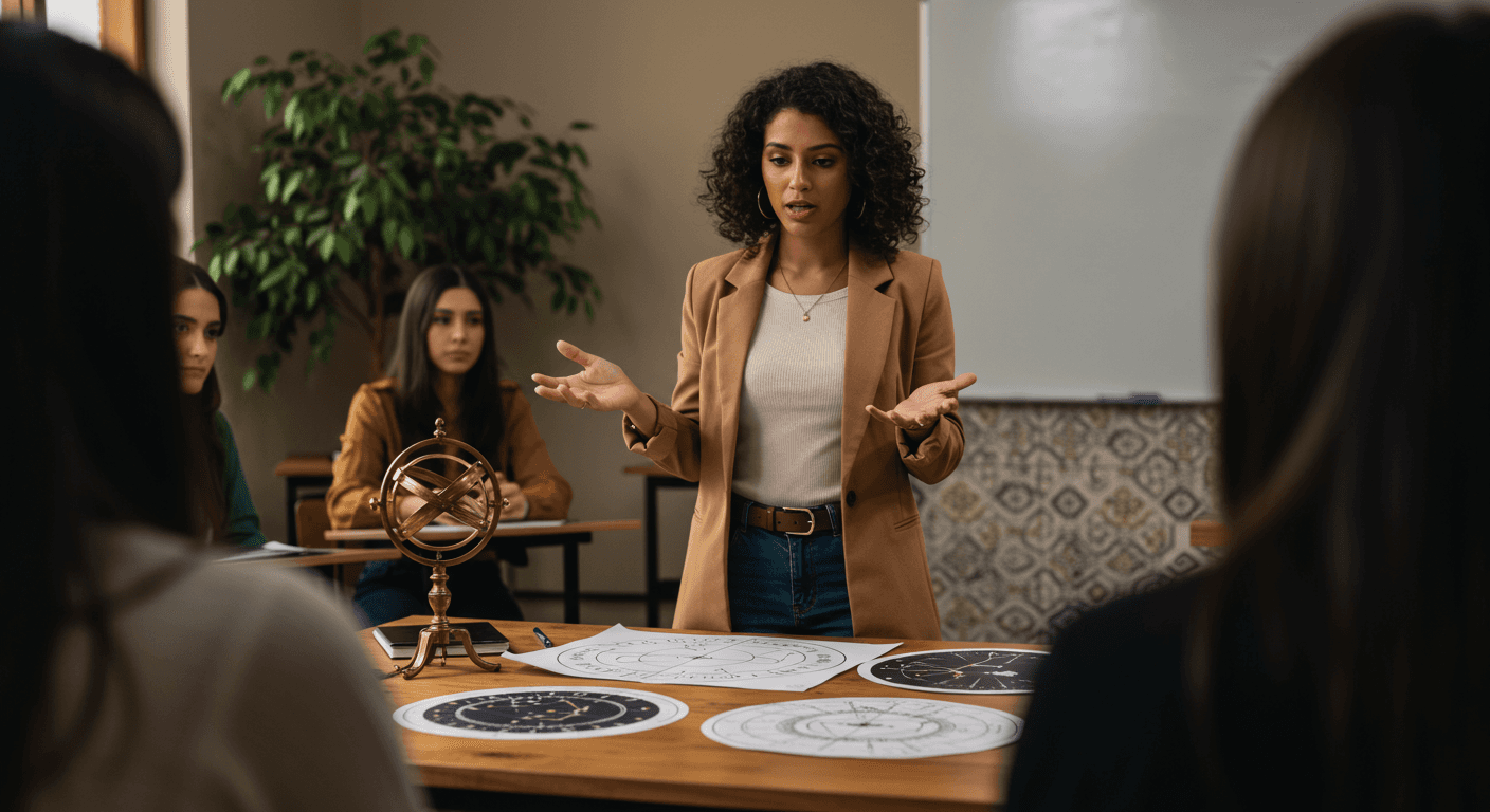 Curso de Preparação para ensino e prática de astrologia aplicada à educação