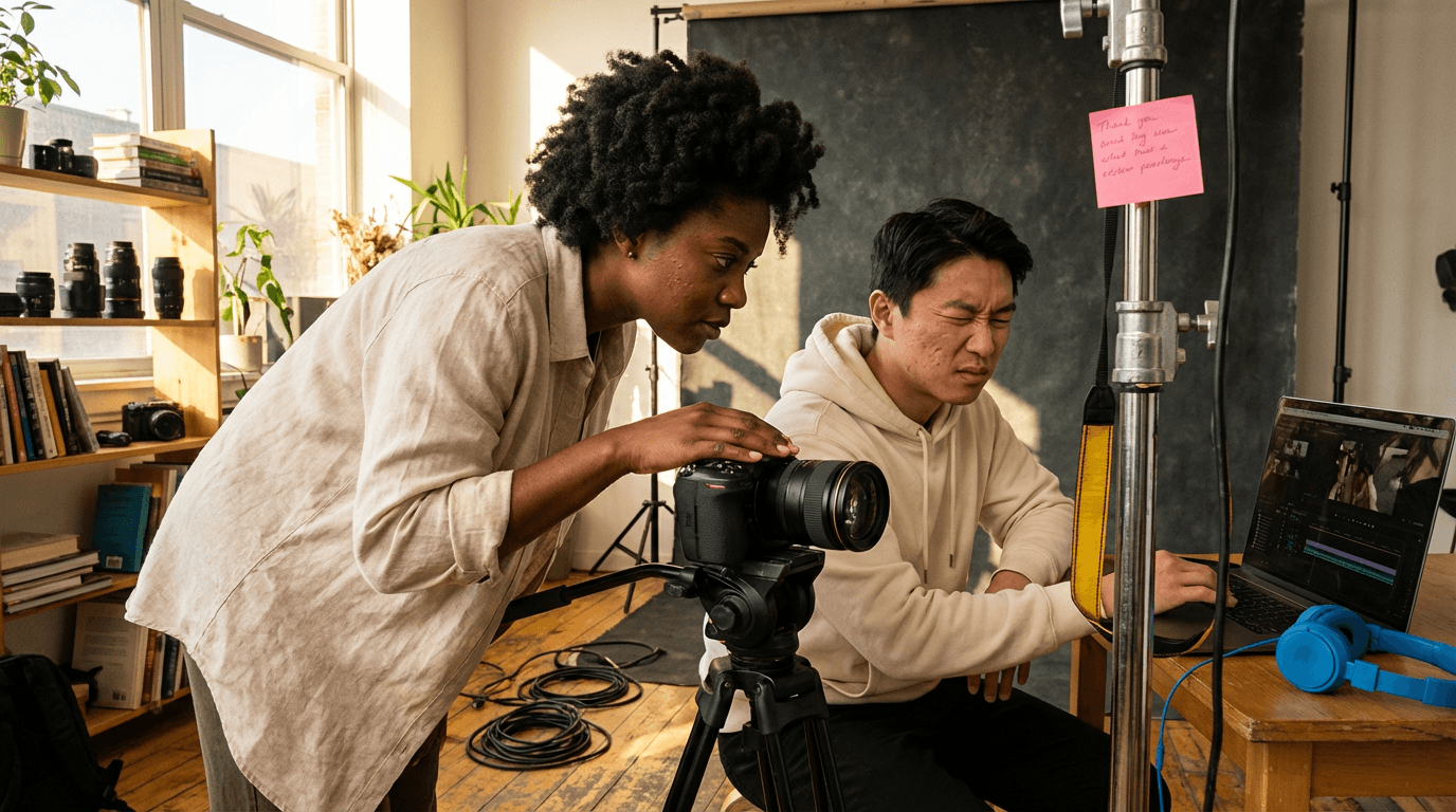 Antrenament Cameraman și Editor Video