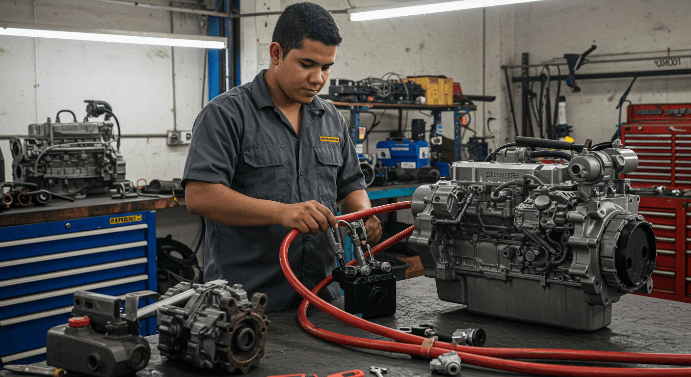 Curso de Sistemas Hidráulicos e Manutenção em Máquinas Agrícolas