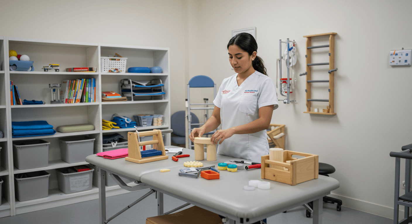 Curso de Integração de terapia ocupacional e oferta ética de produtos e serviços de assistência