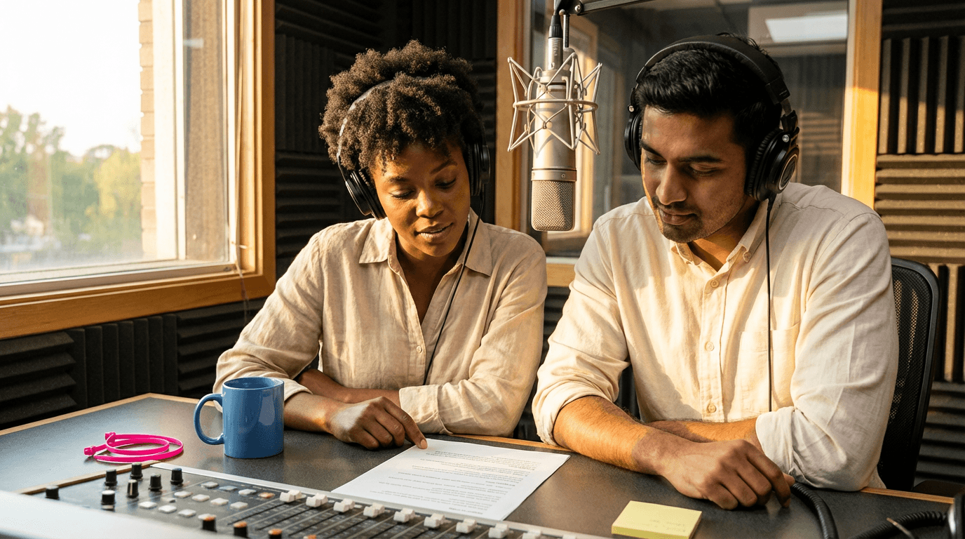 radio journalist training