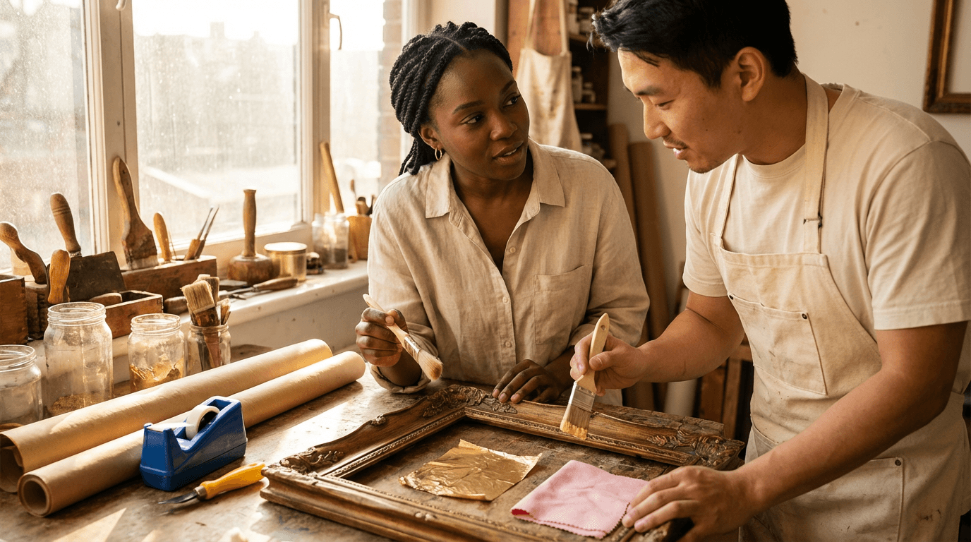 Gold Leaf Gilding Course