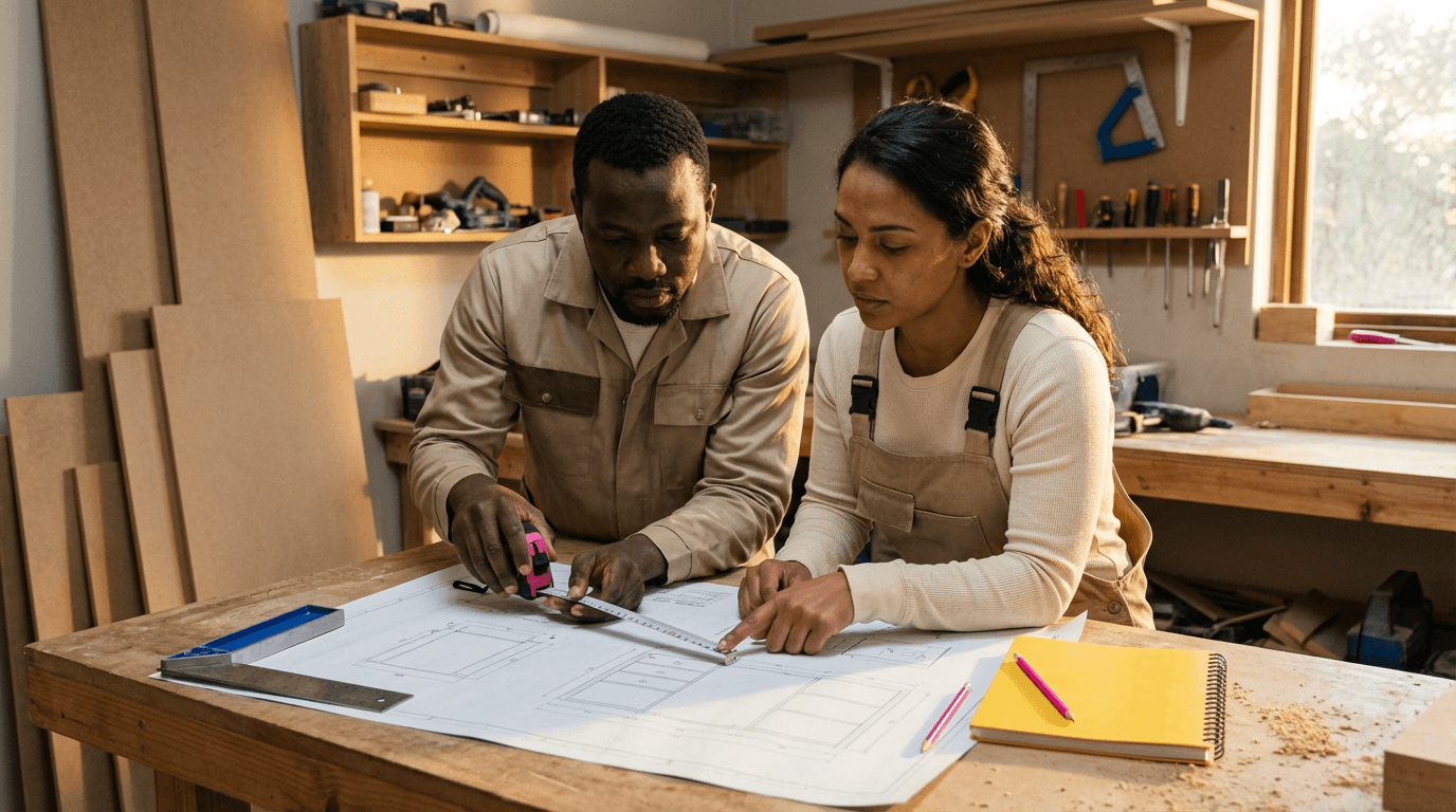 Curso de Marcenaria de Móveis Planejados