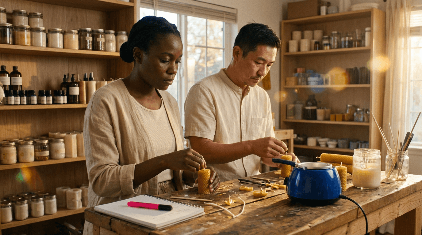 Curso de Velas Artesanais