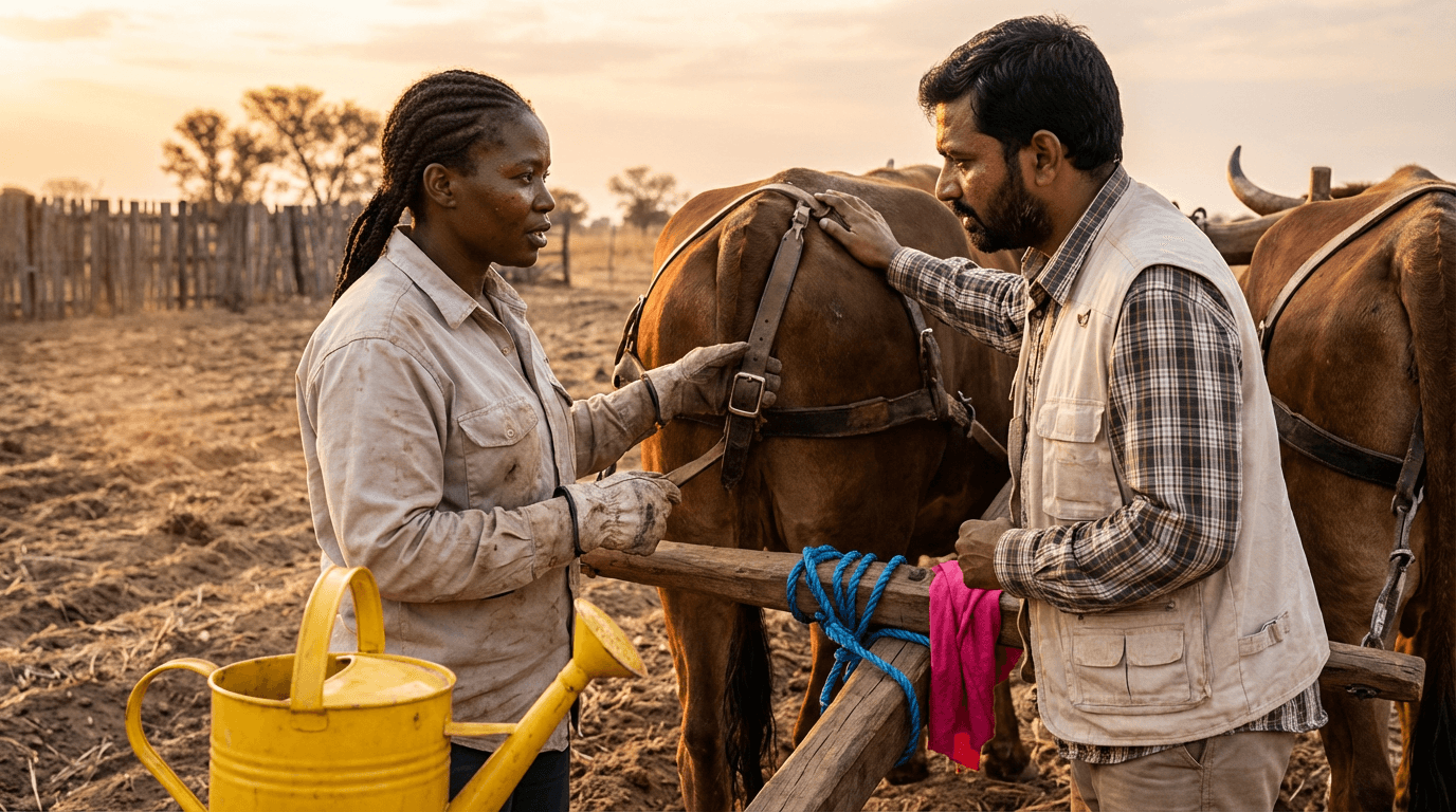 animal traction training