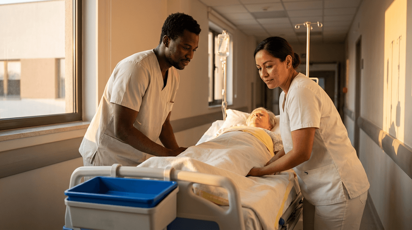 လူနာပို့ဆောင်ခြင်းနှင့် ပြုစုခြင်း သင်တန်း