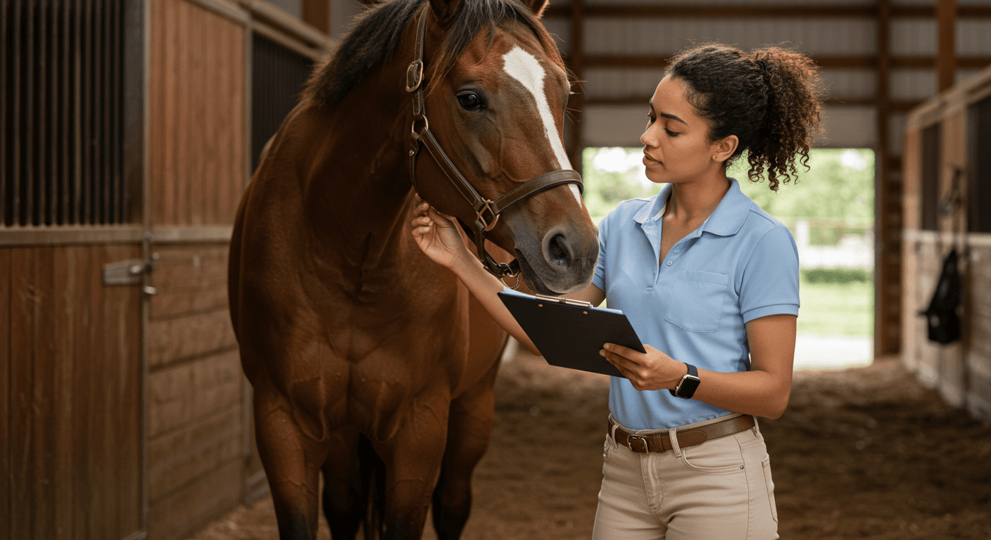 Curso de Saúde e Manejo Clínico de Equídeos