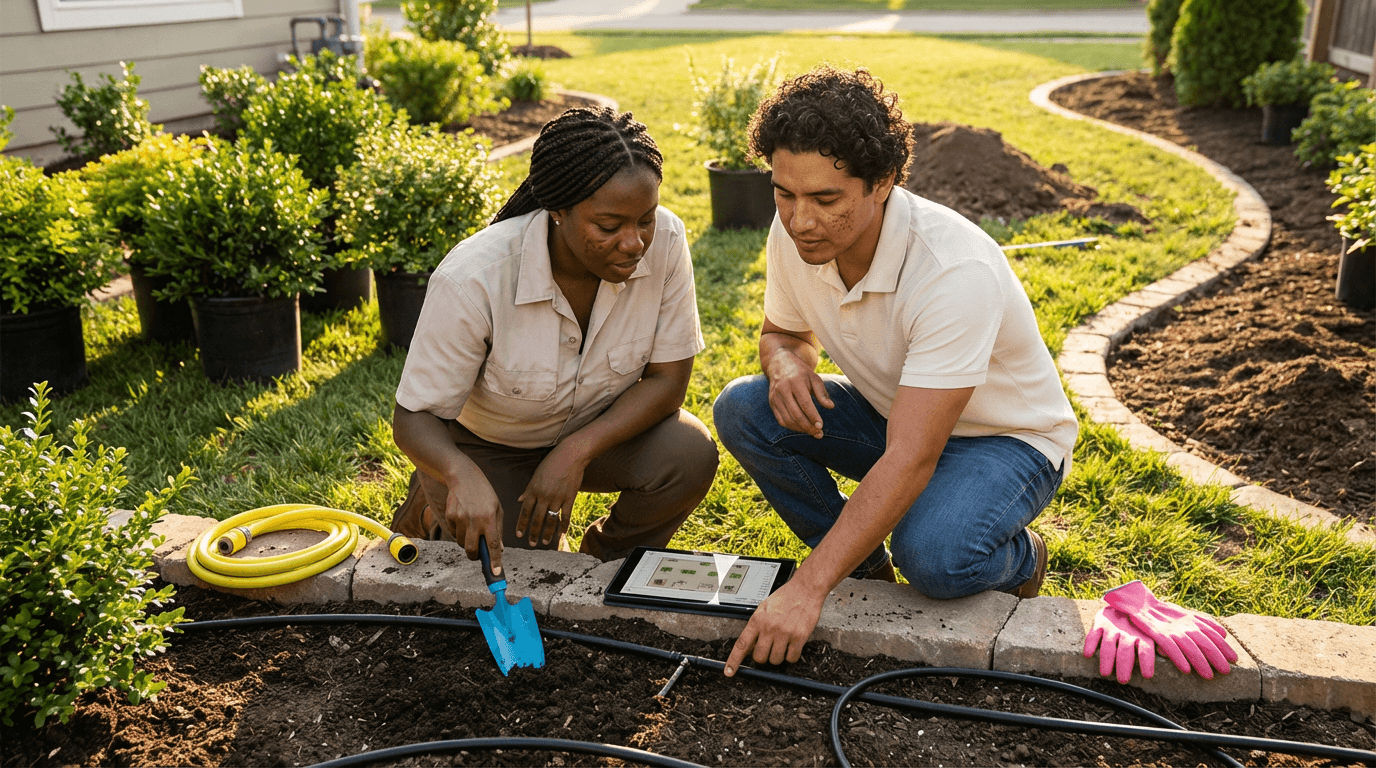 การฝึกอบรมช่างจัดสวน